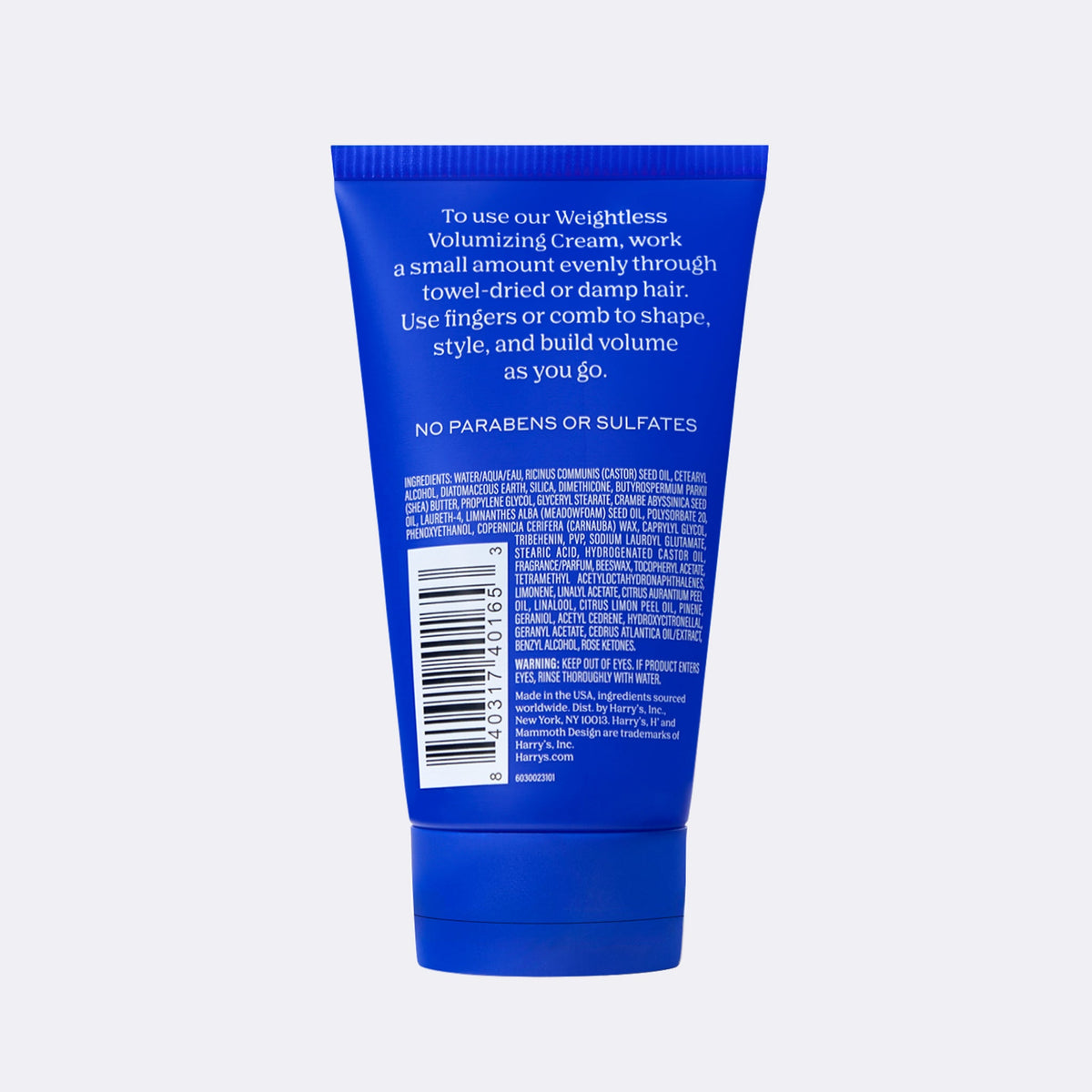 Weightless Volumizing Cream 4oz Grooming Shelf Basics